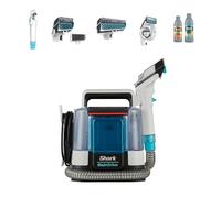 Shark StainStriker PX200UKT Nettoyant compact pour tapis et tissus d'ameublement avec aspiration puissante, double formules de nettoyage, 4 outils, élimine les taches, les odeurs et la saleté, blanc