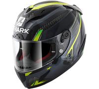 Shark Race-R Carbon Pro Aspy Casque, carbone/jaune, Taille XL (61/62)