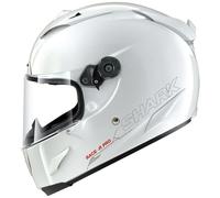 Shark Race-R Pro Blank Casque, Blanc, Taille XS (53/54)