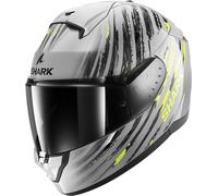 Shark Ridill 2 Assya Casque, noir-gris-jaune, taille M pour homme