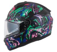 Shark Ridill 2 Bête furieuse Casque Intégral Mat/Noir/Bleu/Vert L unisex multicolore