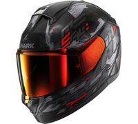SHARK, Casque Moto intégral RIDILL 2 Molokai Noir / Rouge / Gris KAR, XXL