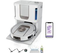 Shark - Robot Aspirateur Laveur Powerdetect Thermacharged Blanc