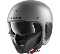 Shark S-Drak 2 Blank Casque Jet, Grau Matt, XS (53/54)