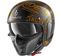 Shark-S-Drak Freestyle Cup Casque jet, orange, Taille XS (53/54)