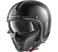 Shark-S-Drak Vinta Casque jet, Argent, Taille XS (53/54)