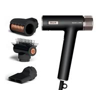 Shark sèche-cheveux SpeedStyle Pro ultra-performant, ultra-rapide, pour cheveux raides ou ondulés, technologie Scalp Shield, 3 embouts, léger, ionique, sans dommage thermique, Noir HD731EU