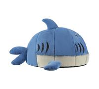 Shark Shaped Cat Nest Bed, Warm Kitten Bed, Warm and Cozy Kitten Sleeping Bed, Cute Thickened Shark Pet Kennel for Cats and Small Dogs, Soft Comfortable Cat Dog Sleeping Nest