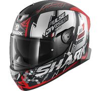 Shark Skwal 2.2 Noxxys Casque, Noir mat/rouge, Taille XS (53/54)