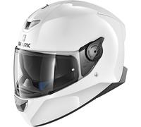 Shark Skwal 2 Blank Casque LED, Blanc, Taille XS (53/54)