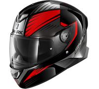 Shark Skwal 2 Hallder Casque, noir/rouge, Taille XS (53/54)