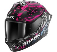 Shark Skwal Cup Replica Redding, casque intégral M Mat Noir/Fuchsia/Gris/Bleu Clair Mat Noir/Fuchsia/Gris/Bleu Clair