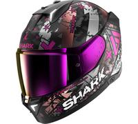 Shark Skwal i3 Hellcat Casque, noir-rose, taille M pour homme