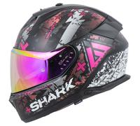 Shark Skwal I3 Hellcat Casque Intégral Mat/Noir/Mauve S femme