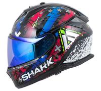 Shark Skwal I3 Hellcat Casque Intégral Noir/Bleu/Rouge/Blanc M unisex