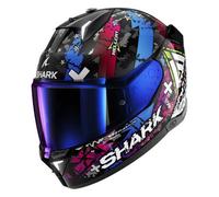 Shark Skwal i3 Hellcat, casque intégral S Noir/Argent/Bleu Noir/Argent/Bleu