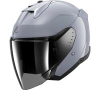 SHARK Casque jet Skwal I3 Dark Shadow Argenté XS