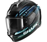 SHARK Casque intégral SKWAL i3 LIGHT-BLUR Noir Bleu Vert