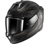 Shark Skwal i3 Linik, casque intégral XS Mat Noir/Gris Mat Noir/Gris
