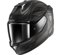 Shark Skwal i3 Linik Casque, noir-gris, taille L pour homme