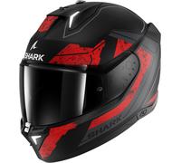 Shark Skwal i3 Rhad, casque intégral XS Noir Mat/Rouge Noir Mat/Rouge