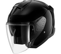 Shark Skwal Jet Blank, casque ouvert XL Noir Noir