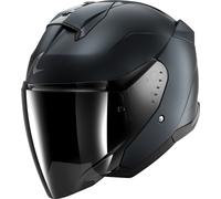 Shark Skwal Jet Dark Shadow, casque ouvert XL Mat-Bleu Foncé Mat-Bleu Foncé