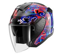 SHARK SKWAL JET PRANZ - XS - SKWAL JET PRANZ - NOIR BLEU ROUGE