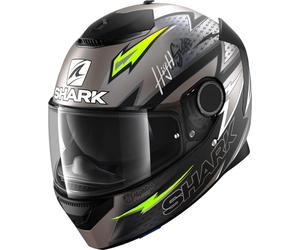 SHARK SPARTAN 1.2 ADRIAN PARASSOL casque intégral mat anthracite-jaune XS