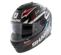 Shark Spartan 1.2 Adrian Parassol noir mat argent rouge