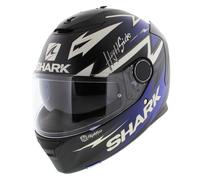 Shark Spartan 1.2 Adrian Parassol noir mat bleu blanc