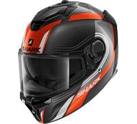 SHARK SPARTAN GT CARBON TRACKER casque intégral carbone-anthracite-blanc-orange XXL