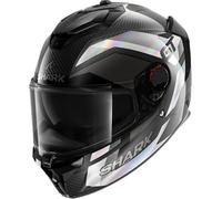Shark Spartan GT Pro Carbon Ritmo, casque intégral L Noir/Gris Foncé/Argent Noir/Gris Foncé/Argent