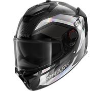 Shark Spartan GT Pro Ritmo Carbon Casque, noir-argent, taille S pour homme