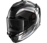 Shark Spartan GT Pro Ritmo Carbon Casque, noir-argent, taille XS pour homme