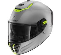 Shark Spartan RS Blank Casque, argent/jaune, Taille XXL (63/64)