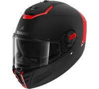 Shark Spartan RS Blank Casque, noir/rouge, Taille XXL (63/64)