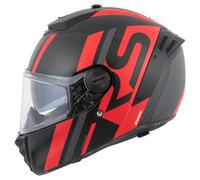 Shark Spartan RS Carbon Shawn Mat/Carbone/Rouge L unisex noir