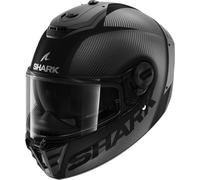 Shark Spartan RS Carbon Skin, casque intégral S Mat Noir/Gris Foncé Mat Noir/Gris Foncé