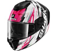 Shark Spartan RS Hibolt Casque, noir-blanc-rose, taille XS pour homme