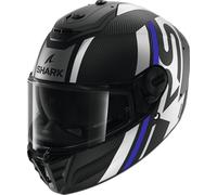 Casque Intégral Shark SPARTAN RS CARBON SHAWN Mat Carbon Blue Silver