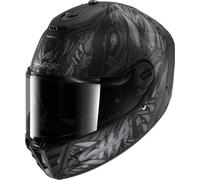 Shark Spartan RS Shaytan casque, noir mat/anthracite, 2XL (63/64)
