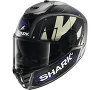 Shark Spartan RS Stingrey, casque intégral M Mat Gris Foncé/Gris Foncé/Bleu Mat Gris Foncé/Gris Foncé/Bleu