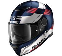 Shark Spartan Strad casque, bleu mat/rouge, Taille XS (53/54)