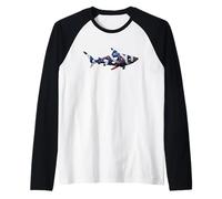 Shark Spirit of Brazilian Jiu Jitsu Ceintures Manche Raglan