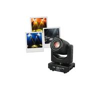 Showtec Lyre Spot LED Shark Spot One 60W Gobos et roue de couleurs Lux 44600 à 1m