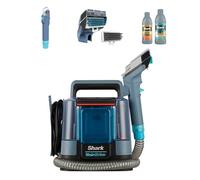 Shark StainStriker Nettoyeur tâches 5 accessoires, pour animaux, suceur plat et tuyaux, 2 formules de nettoyage CarpetXpert (177 ml) & StainStriker (355 ml) pour enlever les taches, Gris, PX200EU