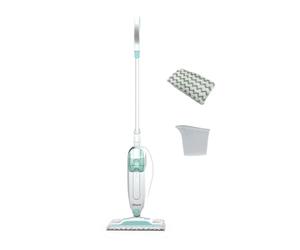 Shark Steam Mop Balai vapeur léger pour sols durs - Blanc/Vert | Revêtements de sol durs étanches, y compris le carrelage, marbre, bois dur et la pierre.