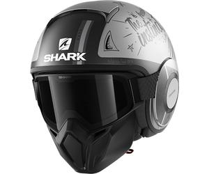 Shark Street-Drak Tribute RM Casque Jet, gris, taille XS pour homme