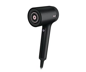 Shark STYLE iQ Sèche-cheveux et styler 3-en-1, brosse de style, concentrateur, diffuseur de boucles, ionique, séchage rapide, sans dommage thermique, diffuseur d'air froid, noir/rose HD120EU